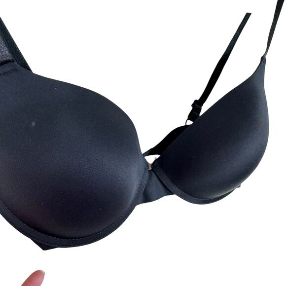Prima Valentina Intimates Black Tagless Padded Underwire Bra Size 36C - Picture 3 of 4